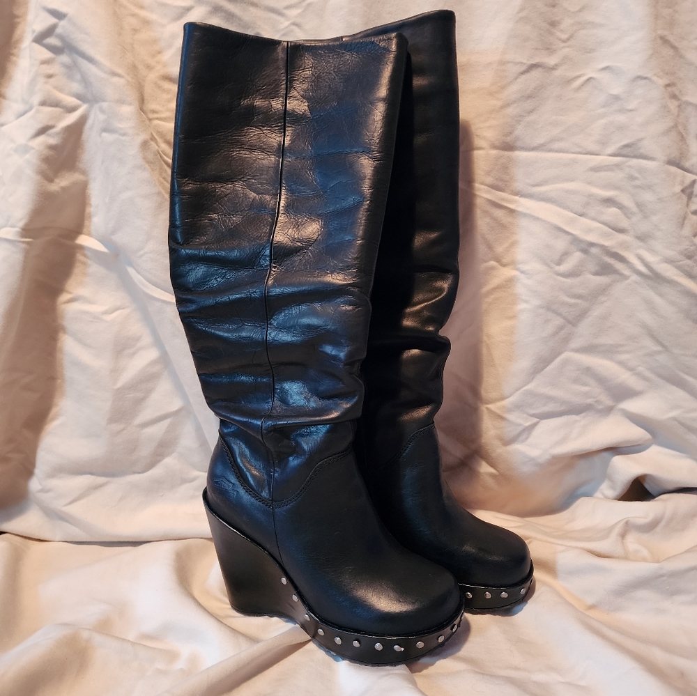 Women's Harley Davidson Leather Boots